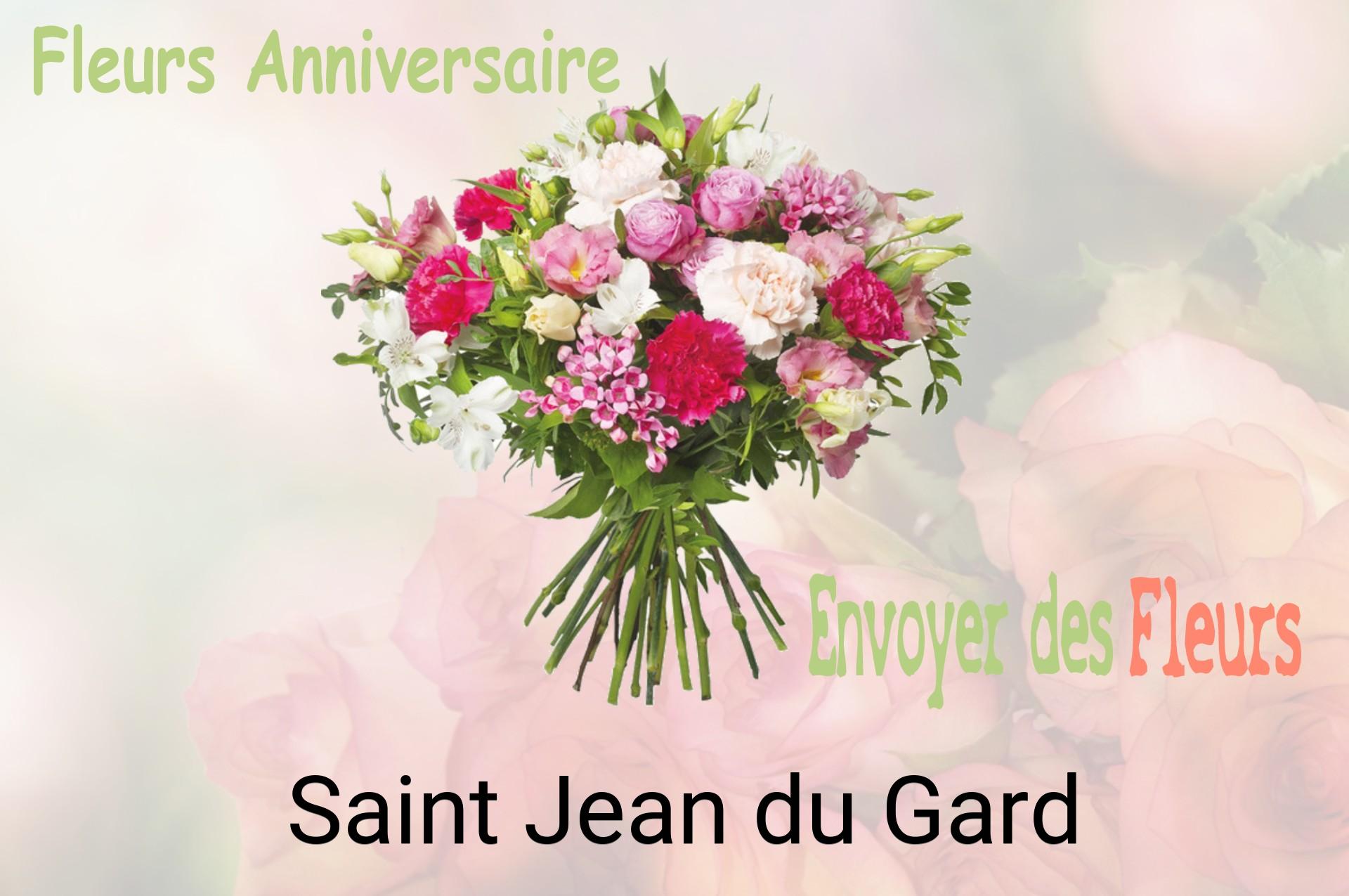 Bouquet de fleurs d’anniversaire livré à Saint-Jean-du-Gard